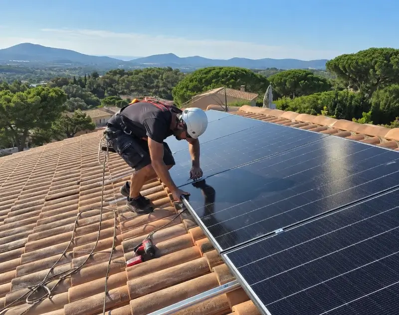 Installateur panneaux solaires Saint-Romain-de-Popey — pose photovoltaïque sur toiture