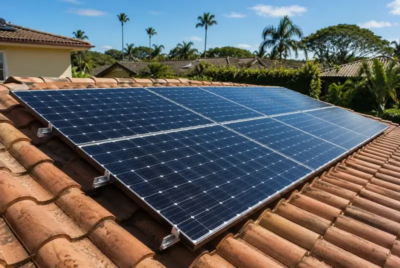 Installation de panneaux solaires à Saint-Romain-de-Popey